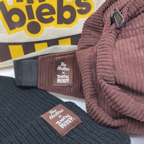 GAZA FUNDRAISER NWT Tim Horton’s Justin Bieber Limited Edition Triple Pack - Picture 5 of 12